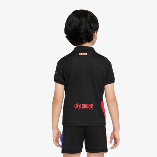 Conjunto Infantil Barcelona 2024/25 Fora