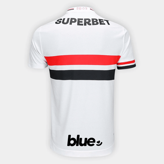 São Paulo 2025/26 Home Com Patrocinadores Fan Jersey