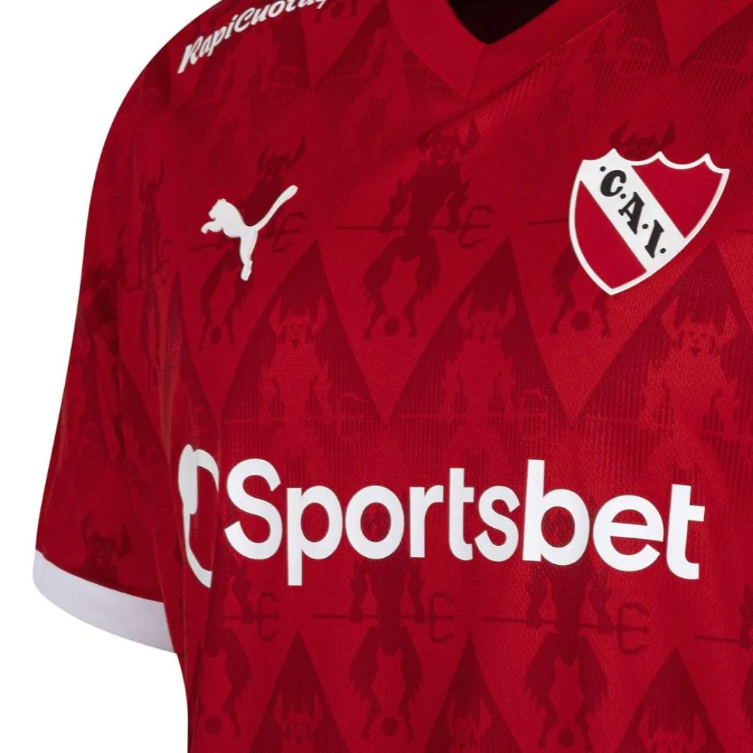Camisola I Independiente 2025 Versão Torcedor