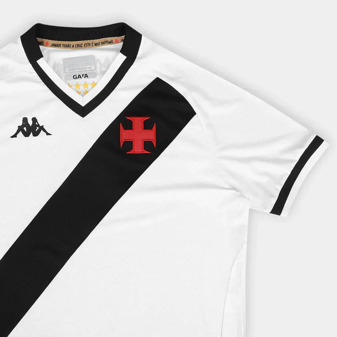 Camisola Feminina Kappa Vasco da Gama 2025/26 Fora Torcedor