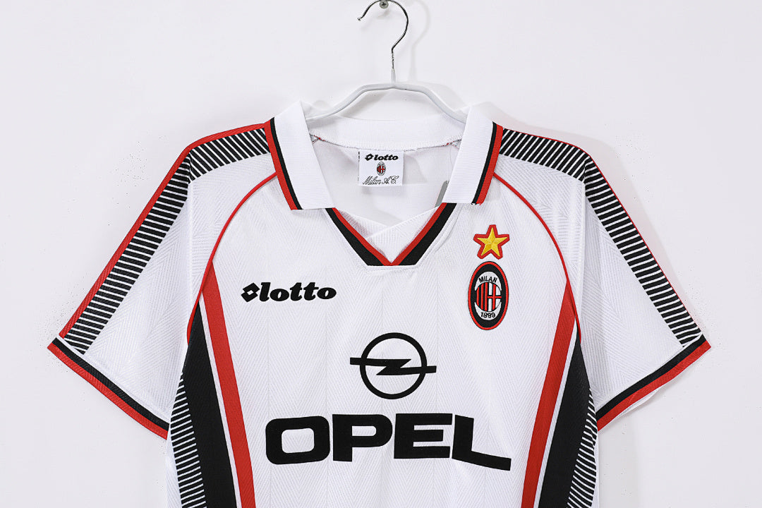 AC Milan 1997/98 Retro Away White Jersey - photo 12