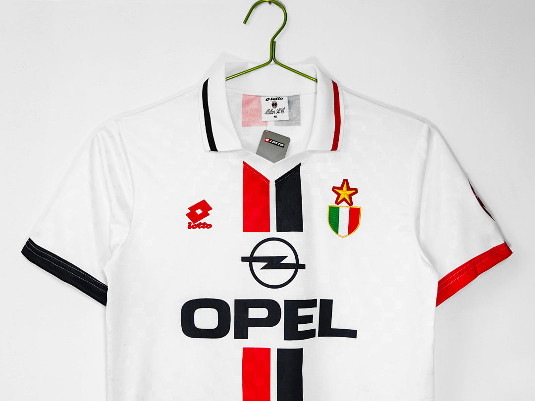 AC Milan 1996/97 Retro Away White Jersey - photo 11
