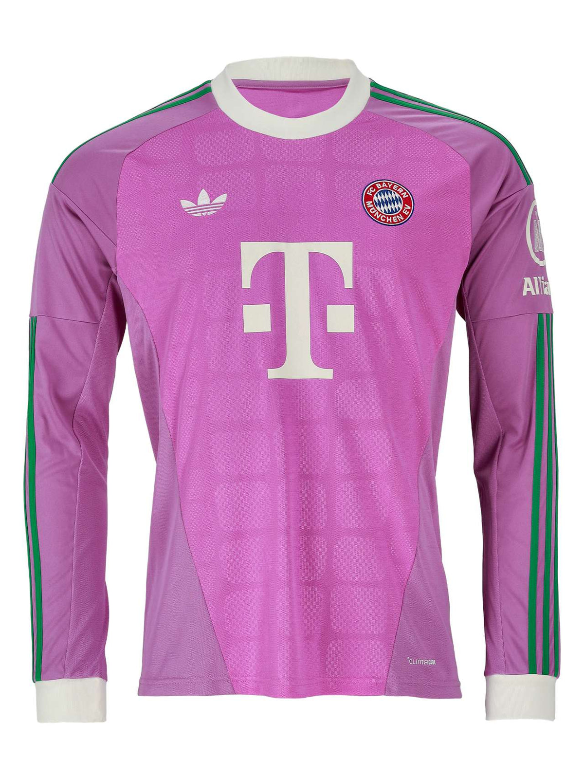 Bayern München 2026/27 Away Goalkeeper Long-Sleeve Fan Jersey front