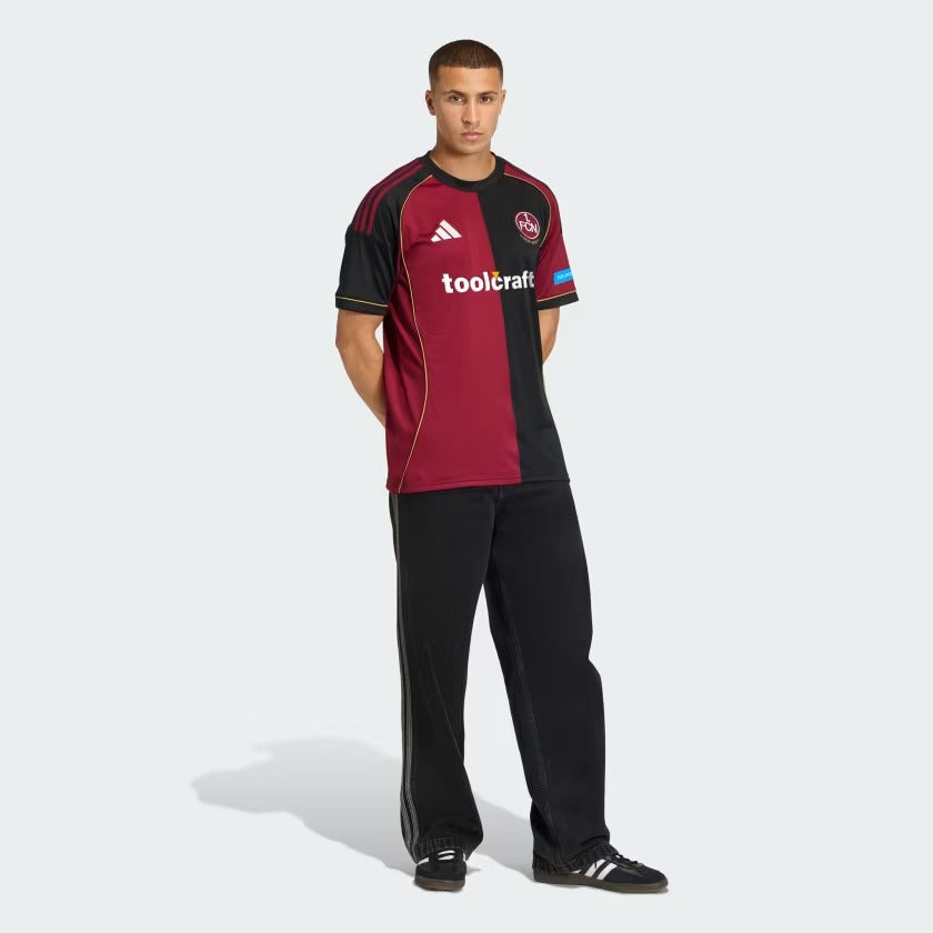 Camisola 1. FC Nürnberg 2025/26 Casa Torcedor