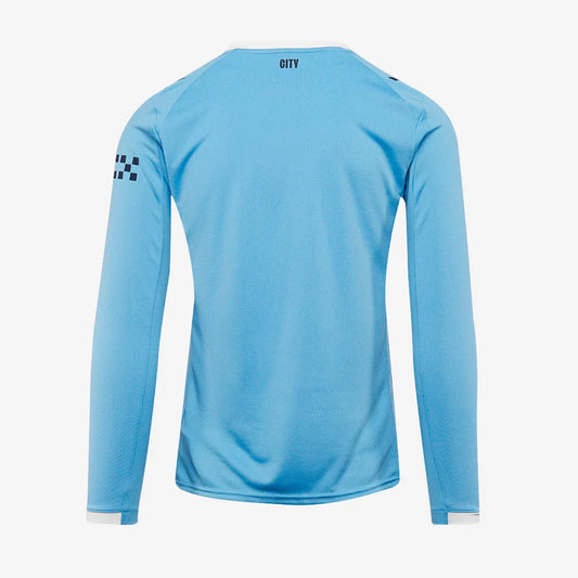 Manchester City 2025/26 Home Long-Sleeve Jersey