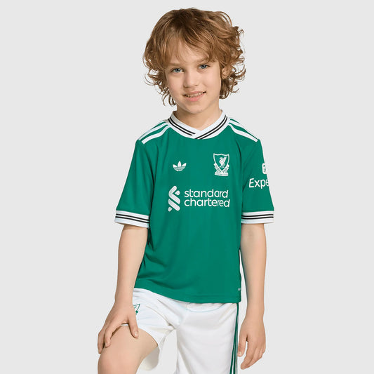 Liverpool 2025/26 Third Fan Kit for Kids