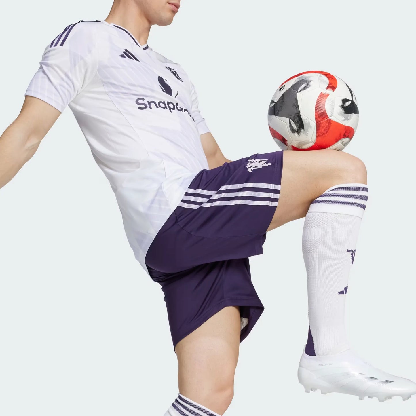 Shorts Manchester United 2025/26 Fora Torcedor
