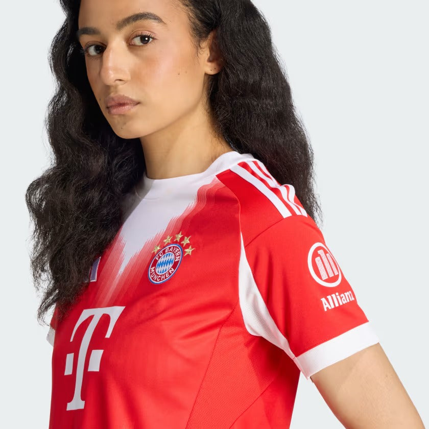 Camisola Feminina Bayern de Munique 2025/26 Casa Torcedor