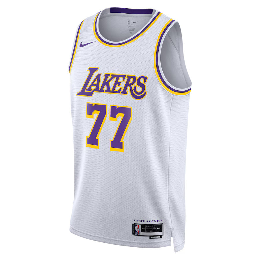 Luka Dončić - Los Angeles Lakers Association Edition 2024 NBA - White - Unisex