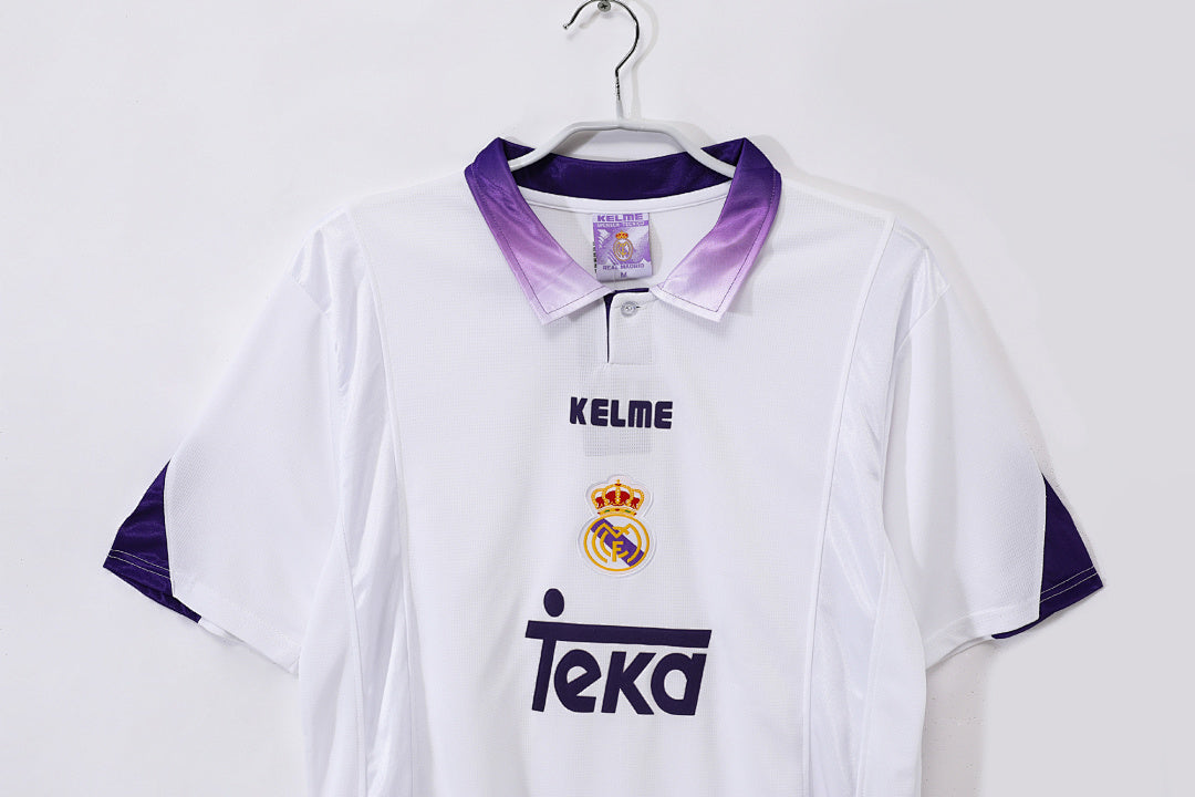 Real Madrid 1997/98 Retro Home Jersey - photo 9