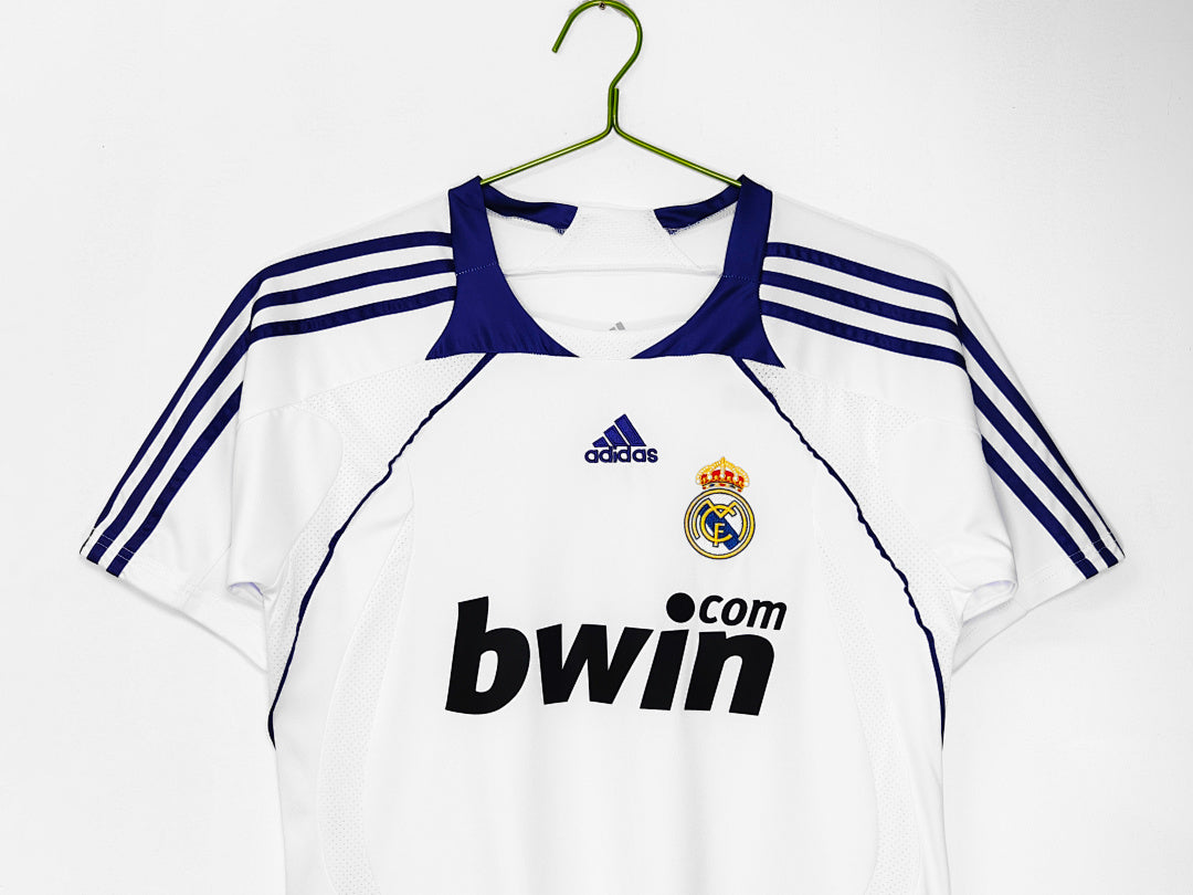 Real Madrid 2007/08 Retro Home Jersey - photo 13
