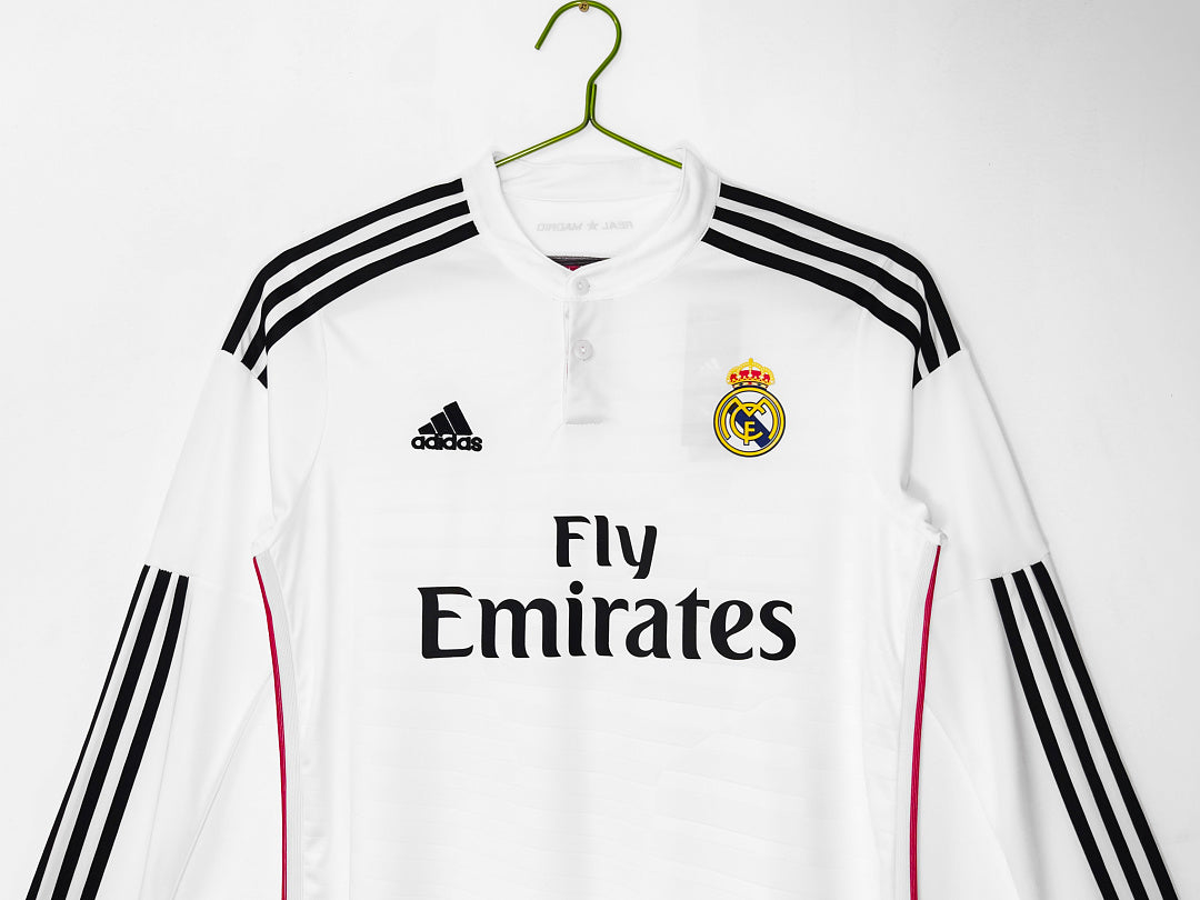 Real Madrid 2014/15 Retro Home Long-Sleeve Jersey - photo 9