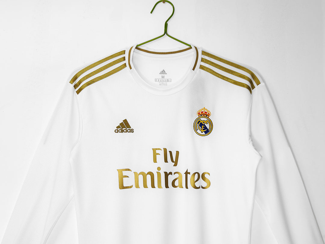Real Madrid 2019/20 Retro Home Long-Sleeve Jersey - photo 9