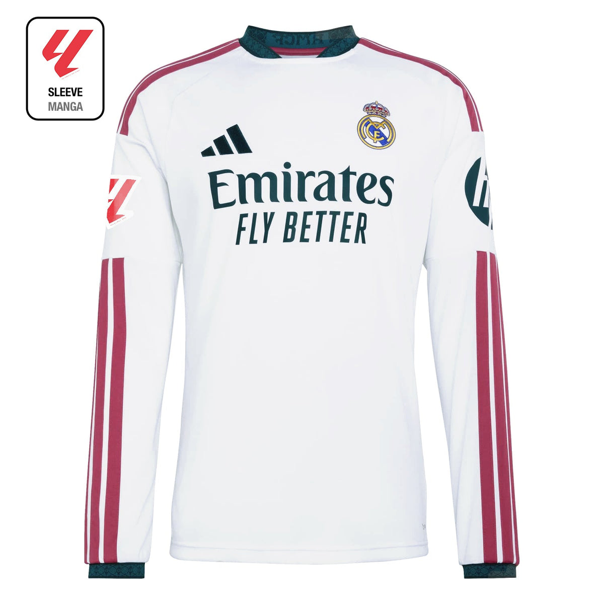 Real Madrid 2026/27 Home Long-Sleeve Fan Jersey - photo 13