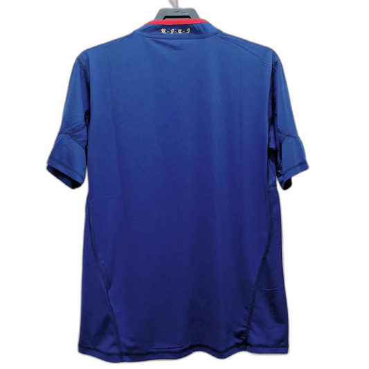 Camisola reserva da Espanha para a final da Copa do Mundo de 2010 - Versão retrô