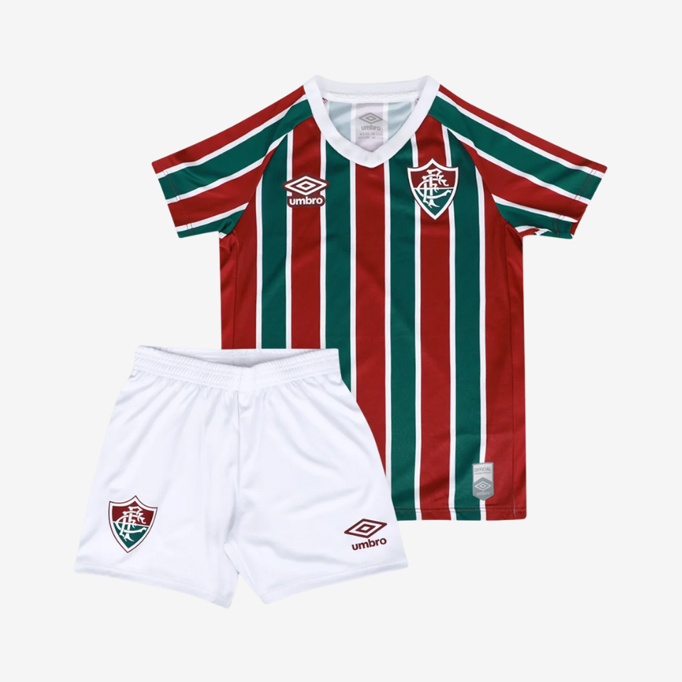 Conjunto Infantil Fluminense 2025/26 Casa
