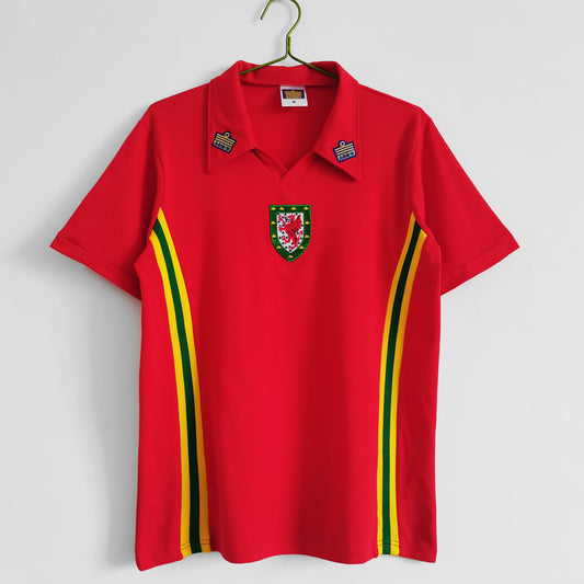 1976-79 Wales Retro Home Jersey
