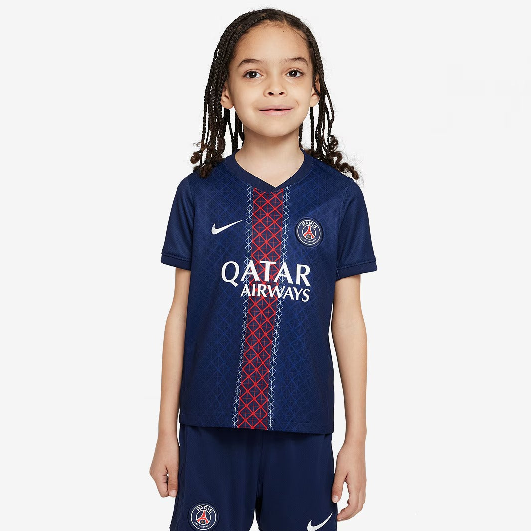 Conjunto Infantil Paris Saint Germain 2025/26 Casa