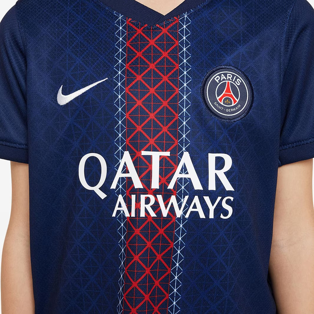 Conjunto Infantil Paris Saint Germain 2025/26 Casa
