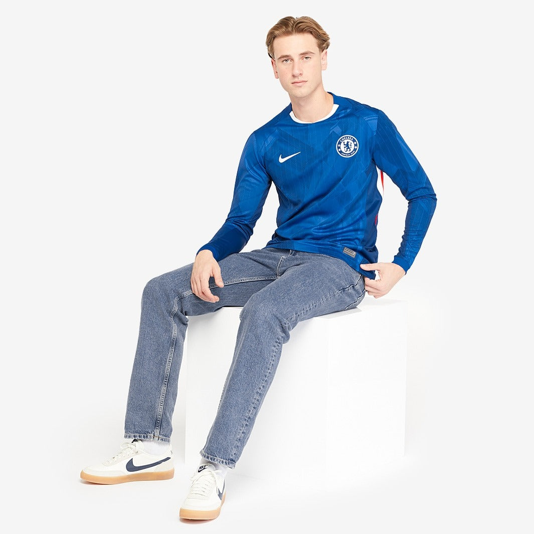 Camisola Chelsea 2025/26 Casa Manga Comprida Torcedor