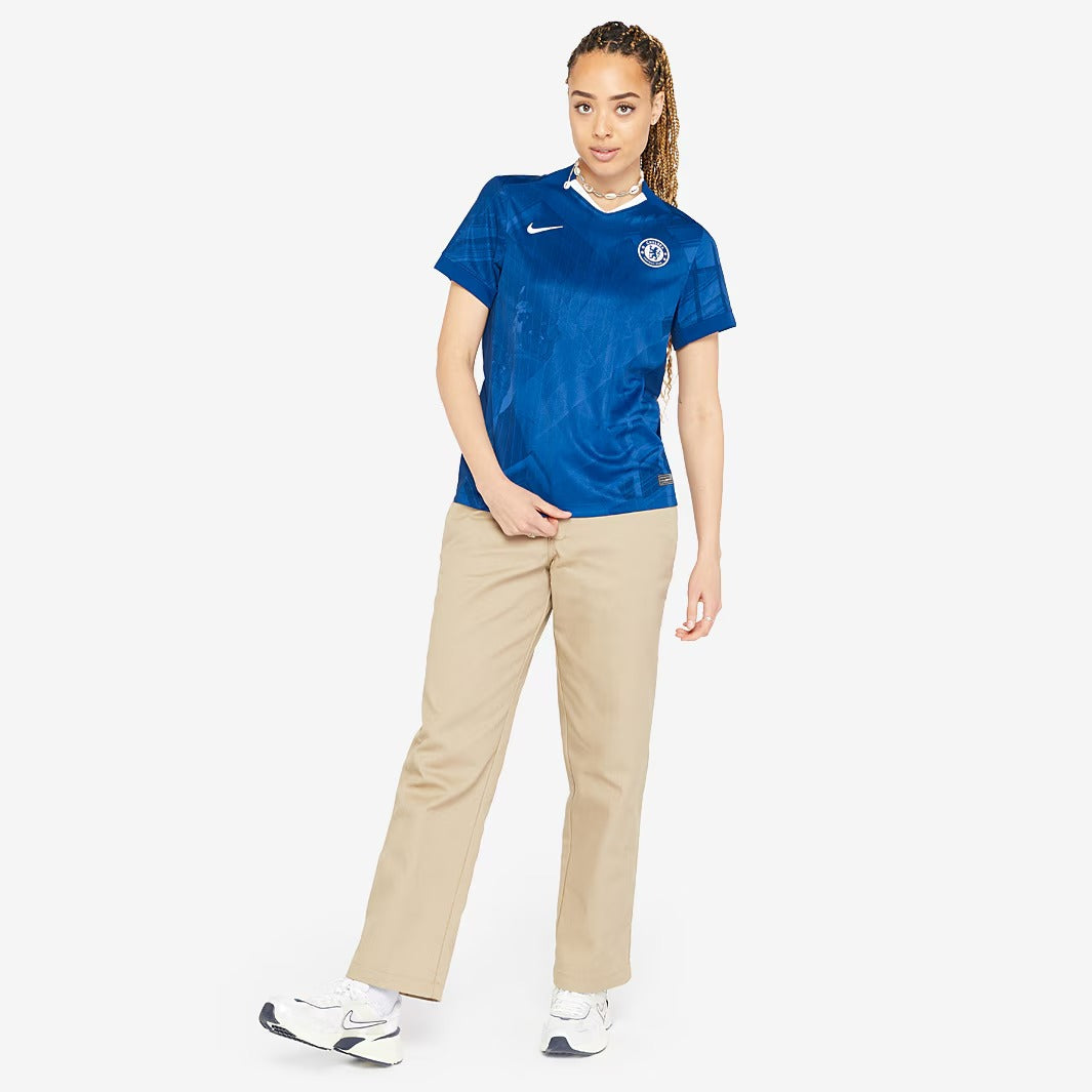 Camisola Feminina Chelsea 2025/26 Casa Torcedor