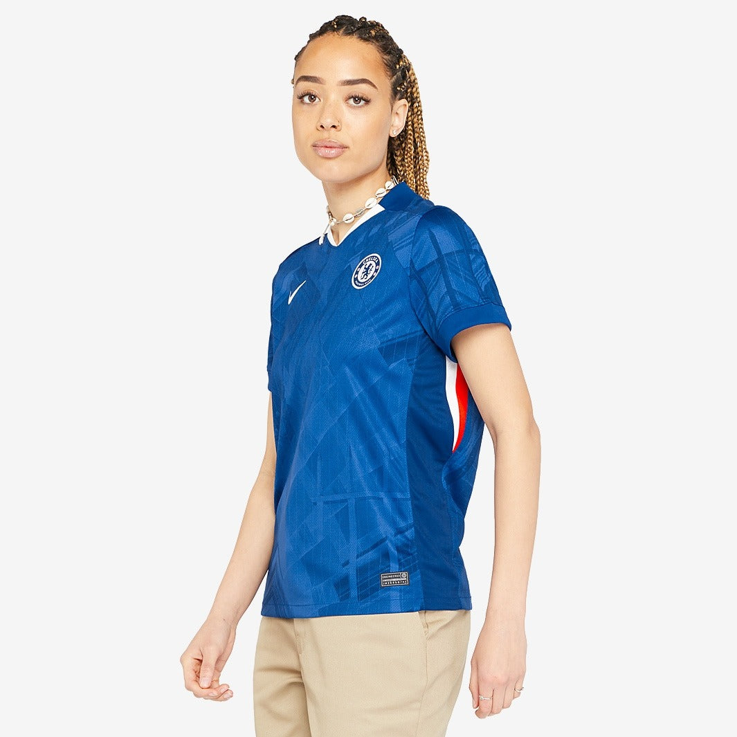 Camisola Feminina Chelsea 2025/26 Casa Torcedor