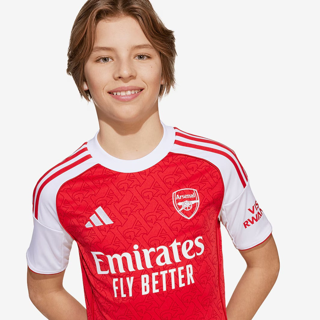 Conjunto Infantil Arsenal 2025/26 Casa