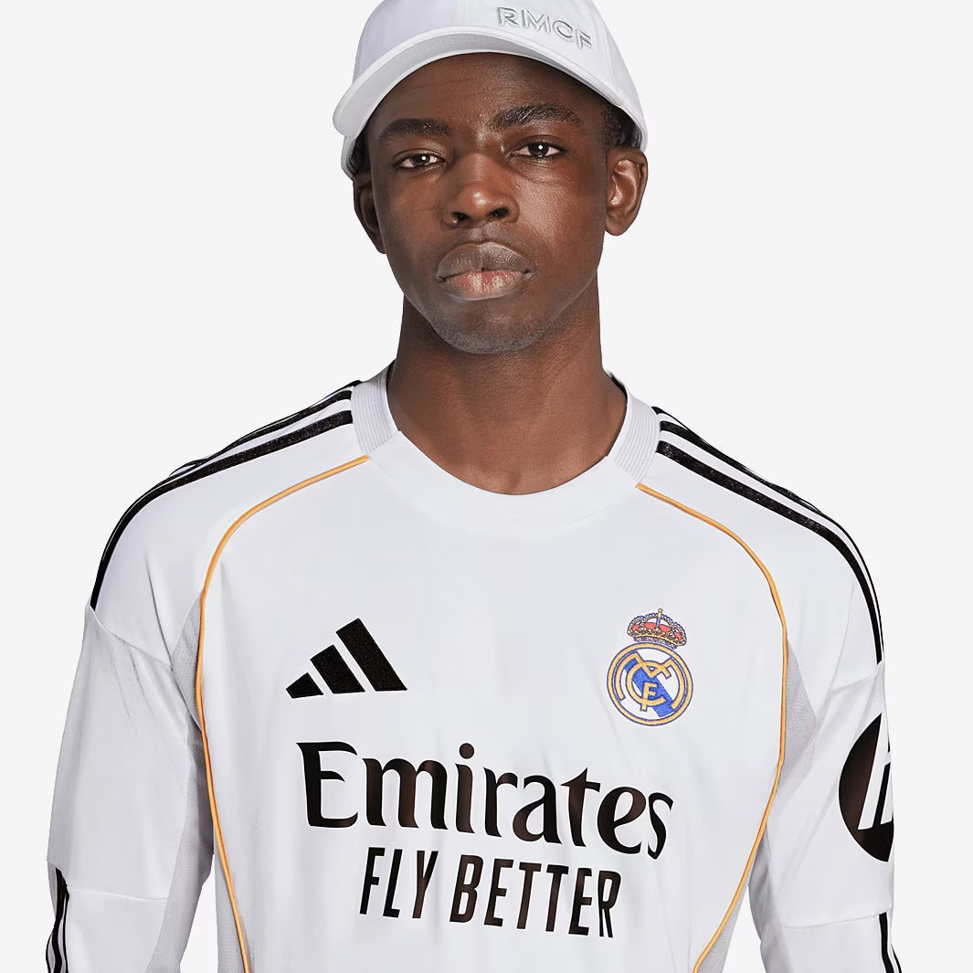 Camisola Real Madrid 2025/26 Casa Manga Comprida