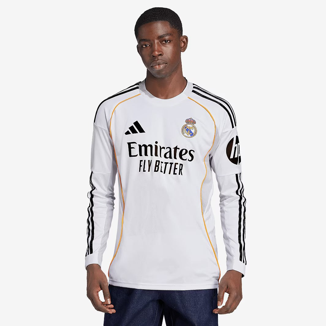 Camisola Real Madrid 2025/26 Casa Manga Comprida