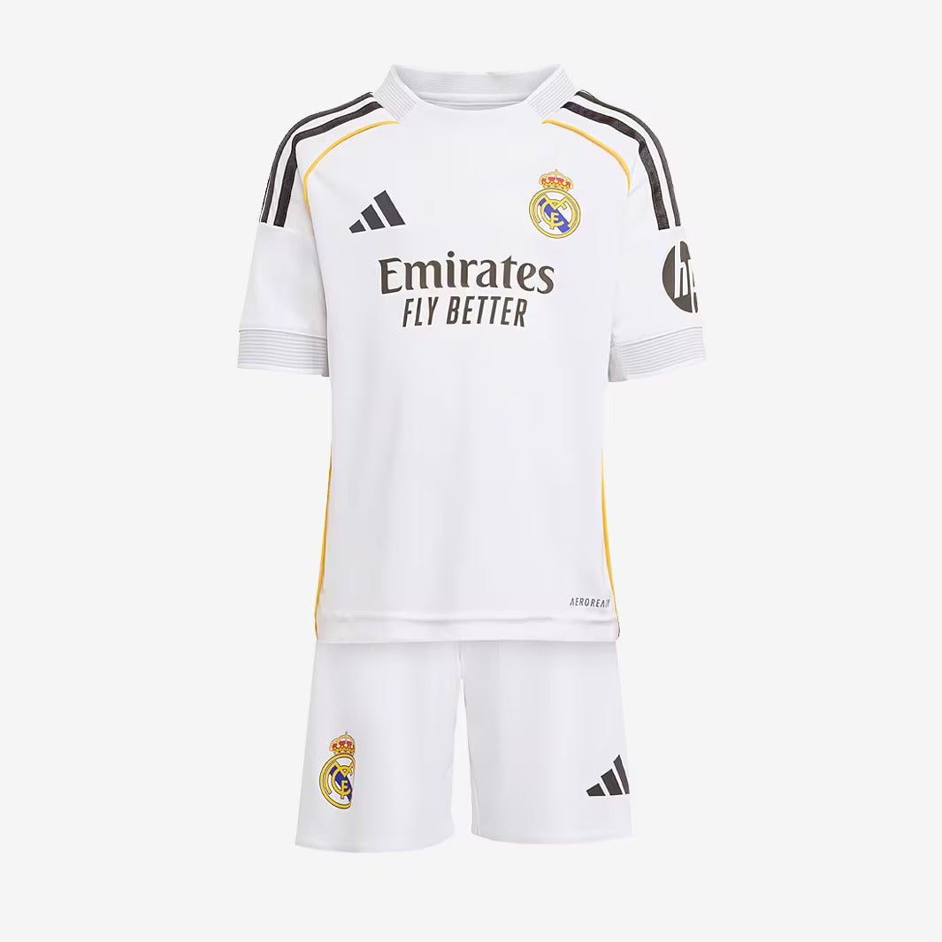 Conjunto Infantil Real Madrid 2025/26 Casa