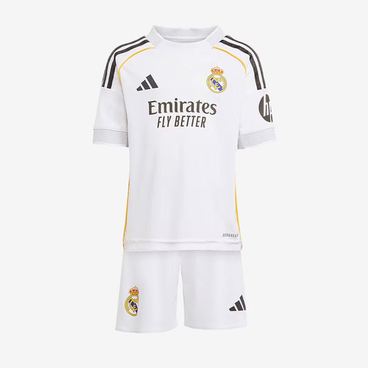 Real Madrid 2025/26 Kids' Home Kit