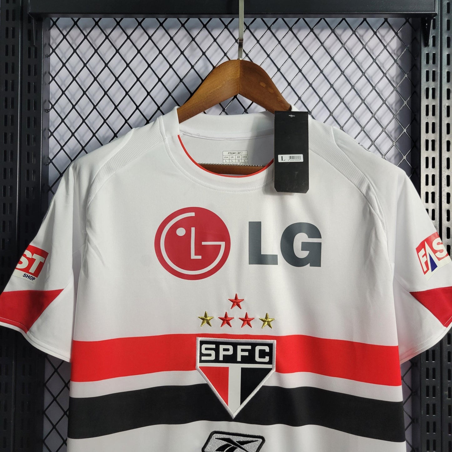Camisola São Paulo Casa 2006 Retro
