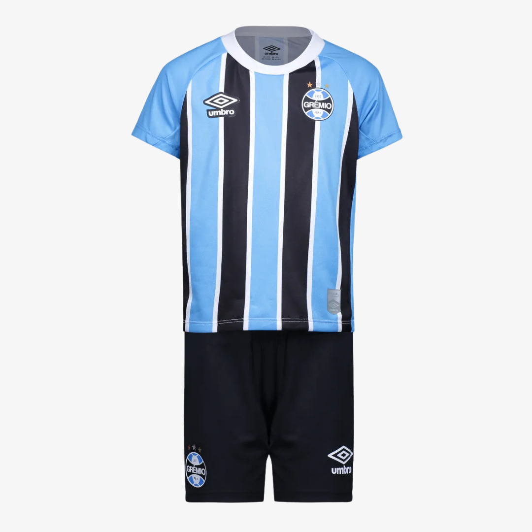 Conjunto Infantil Grêmio 2025/26 Casa Torcedor