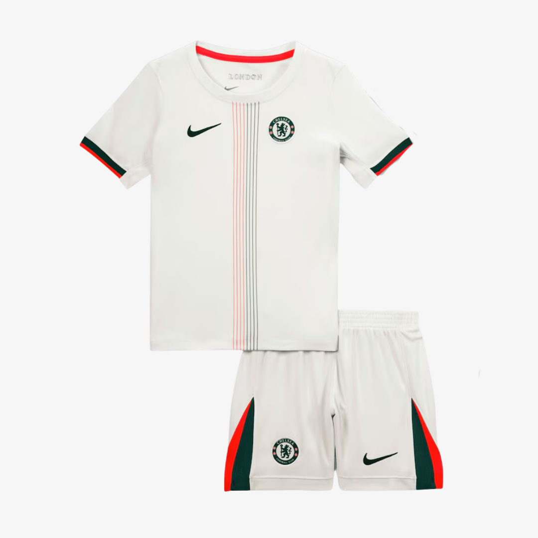 Conjunto Infantil Chelsea Fora 2025/26