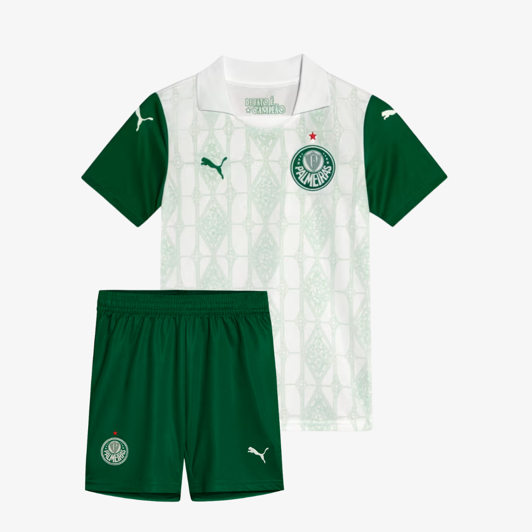 Conjunto Infantil Palmeiras 2025/26 Fora Torcedor
