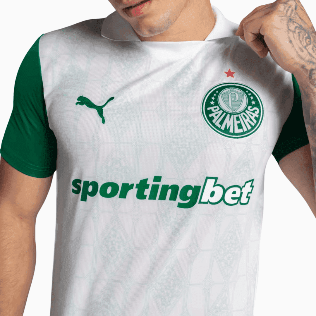 Camisola Palmeiras 2025/26 Fora Torcedor