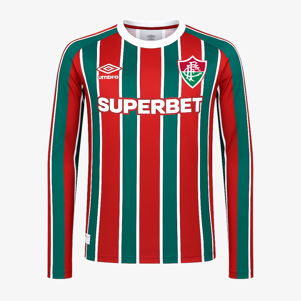 Camisola Manga Comprida Fluminense 2025/26 Casa