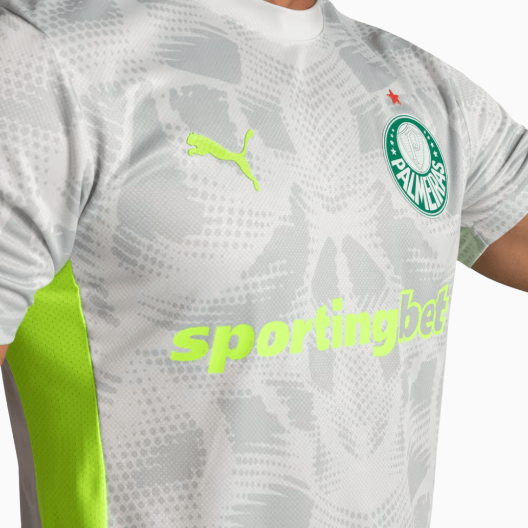 Camisola Palmeiras 2025/26 Goalkeeper Terceira Jogador