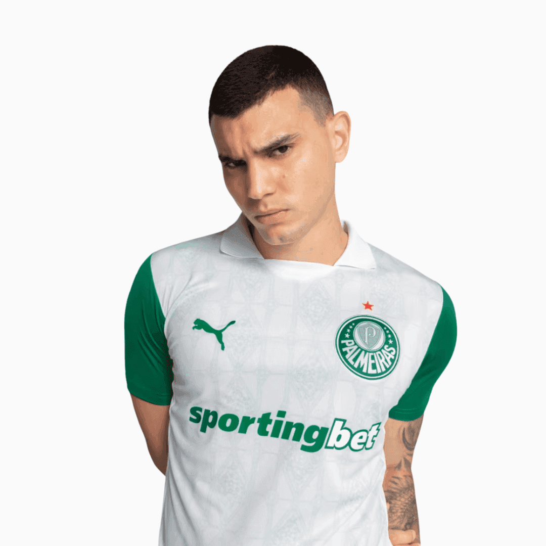 Camisola Palmeiras 2025/26 Fora Torcedor