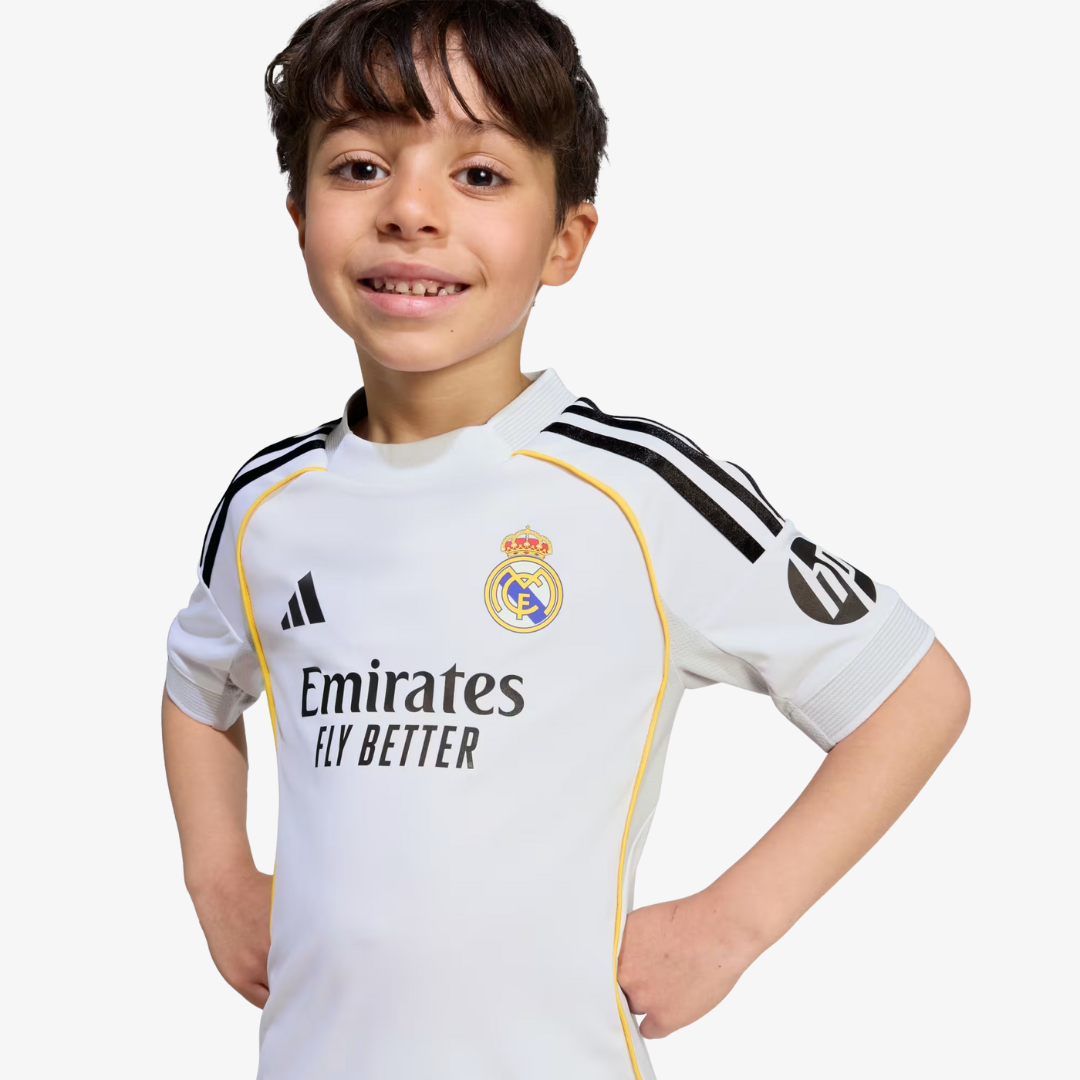Conjunto Infantil Real Madrid 2025/26 Casa