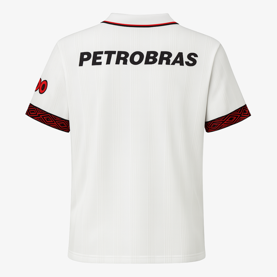 Camisola Flamengo Retrô 1995 Fora
