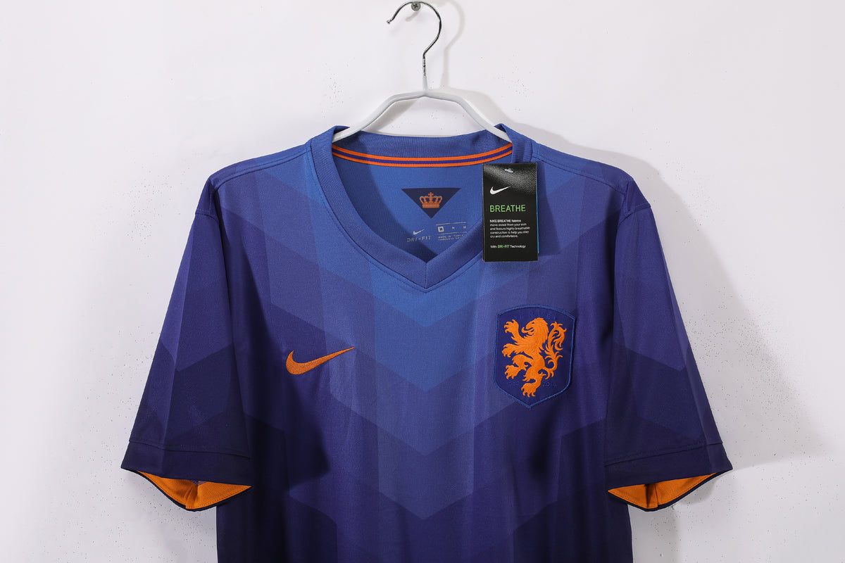 Camiseta Retro Visitante Países Bajos 2014