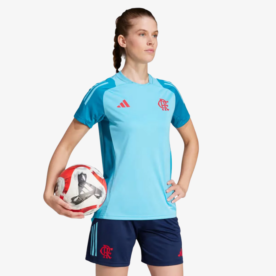 Camisola Feminina Training Flamengo 2025/26 Torcedor