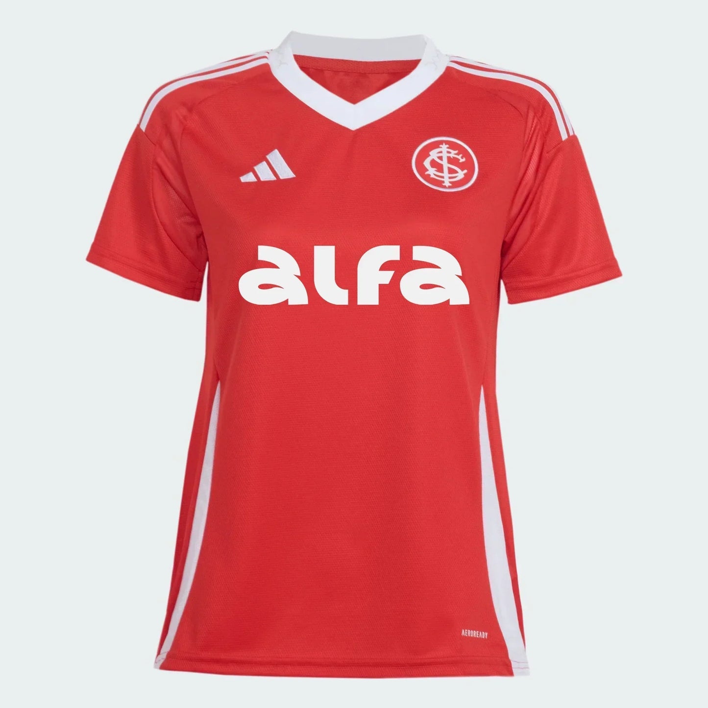 Camisola Feminina Internacional 2025/26 Casa Com Patrocinadores Torcedor