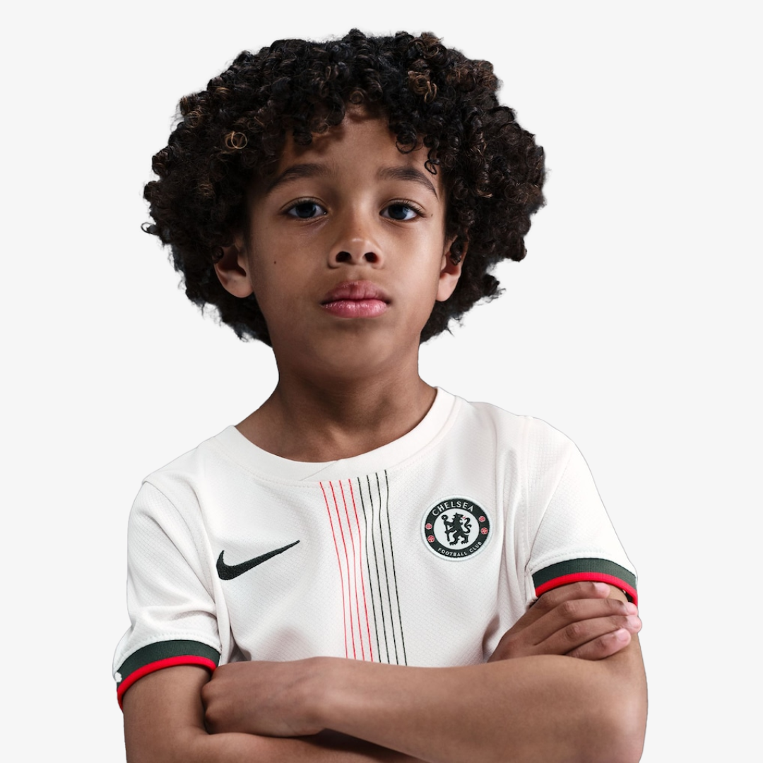 Conjunto Infantil Chelsea Fora 2025/26
