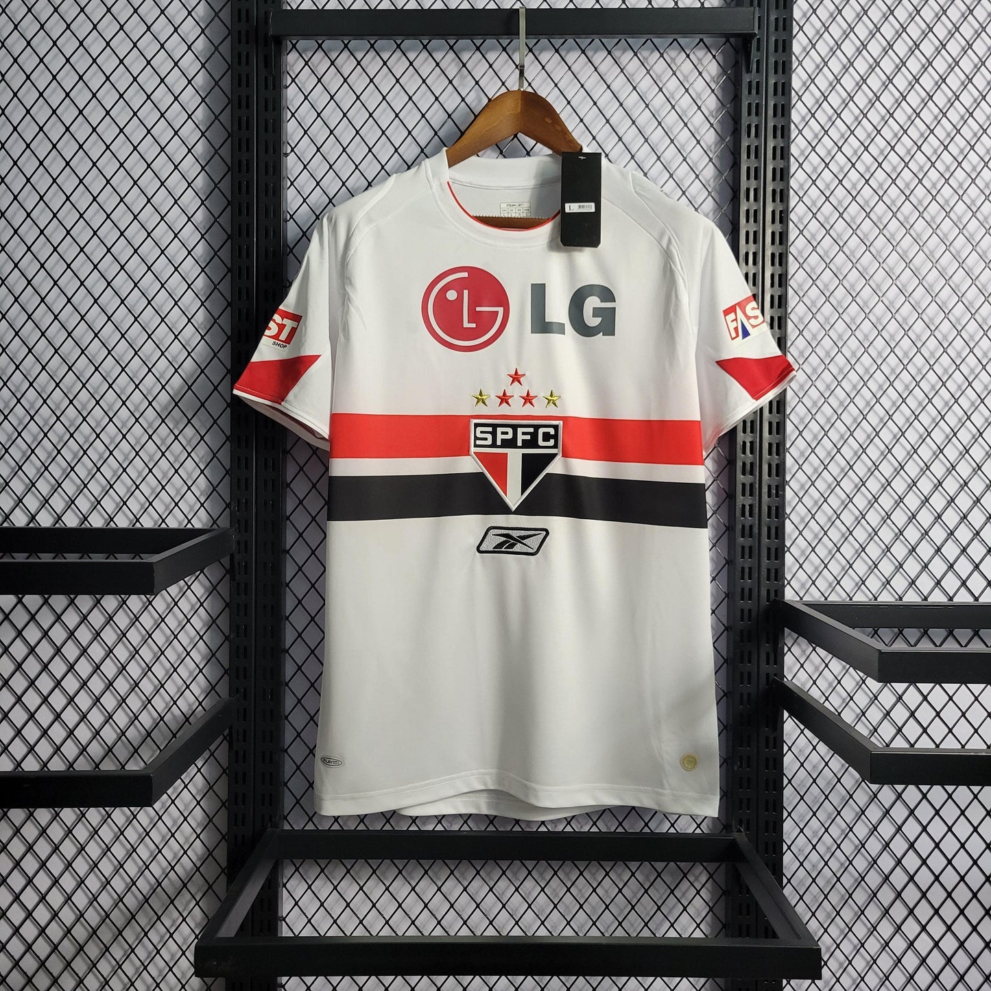 Camisola São Paulo Casa 2006 Retro