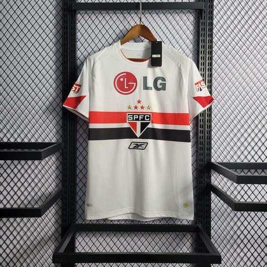 Camisola São Paulo Casa 2006 Retro