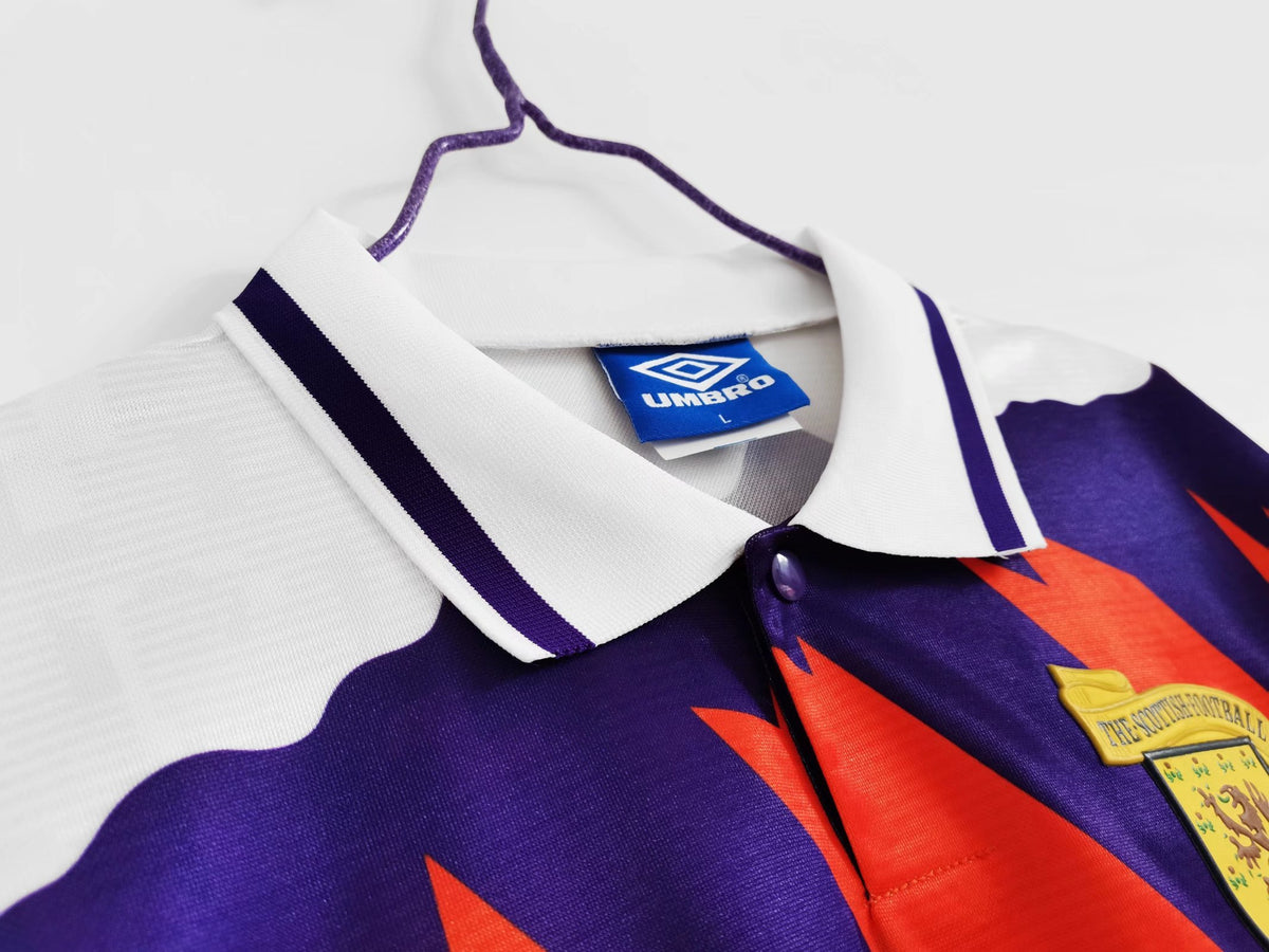 Camiseta Retro Visitante Escocia 1991-93