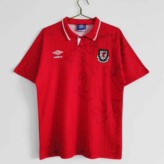 1992-94 Wales Retro Home Jersey
