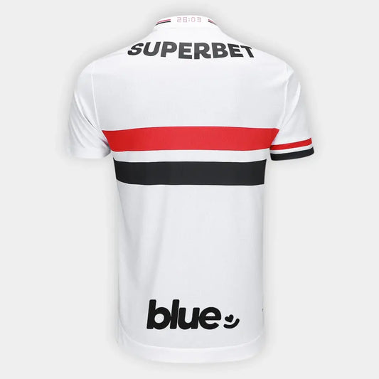 São Paulo 2025/26 Home Player Com Patrocinadores Jersey